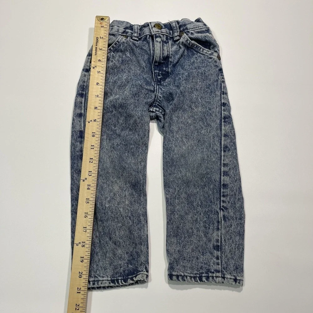 Vintage Oshkosh B Gosh Acid Wash Denim Jeans Size 4T‎